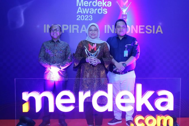 Kemnaker Terima Penghargaan Merdeka Awards 2023